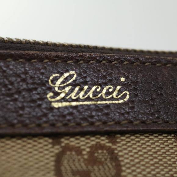 GUCCI GG Canvas Hand Bag Beige 141471 Auth ep3861 - Picture 15 of 16